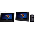 7" TFT Dual Screen Portable DVD Player w/Remote Control